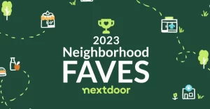 Nextdoor Neighborhood Favorites 2023 Logo