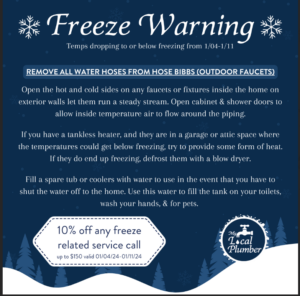 freeze warning