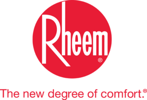 Rheem heating and cooling brand logo