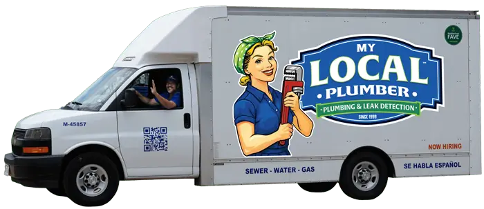 My Local Plumber service van in Flower Mound