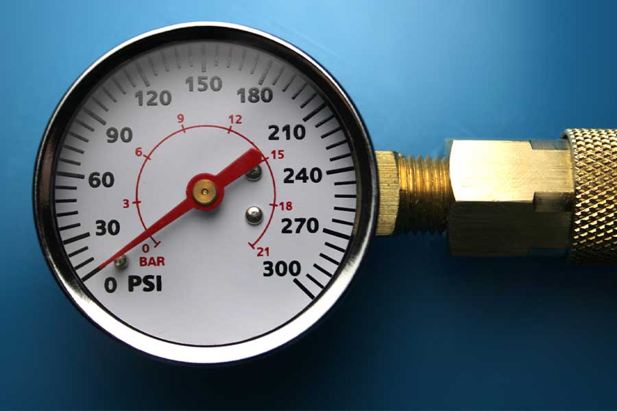 Lower Water Pressure Gauge